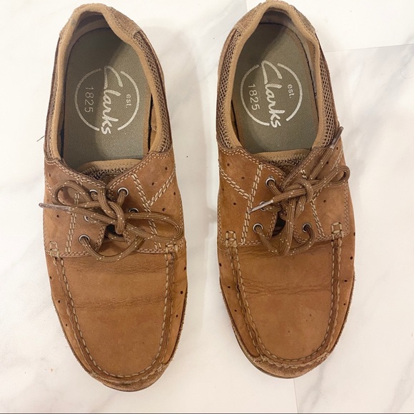 Clark’s Tan Armada English Tan Oxford Shoes 8.5 - Picture 8 of 8